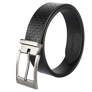 Men's Genuine Leather Belt-Black